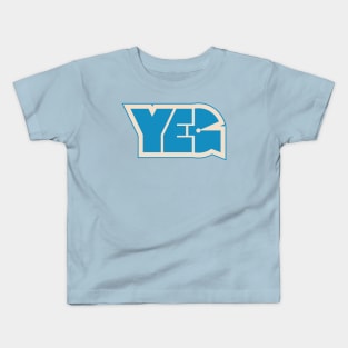 YEG (Blue) Kids T-Shirt